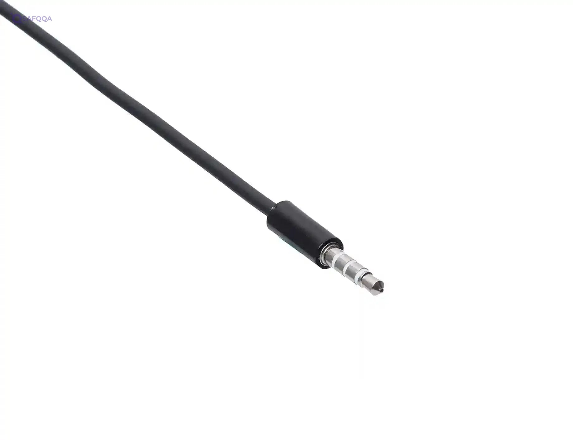 Keendex 1924 3.5 mm audio Spliter Male to Female Cable, 10 Centimeter - Black - Safqqa
