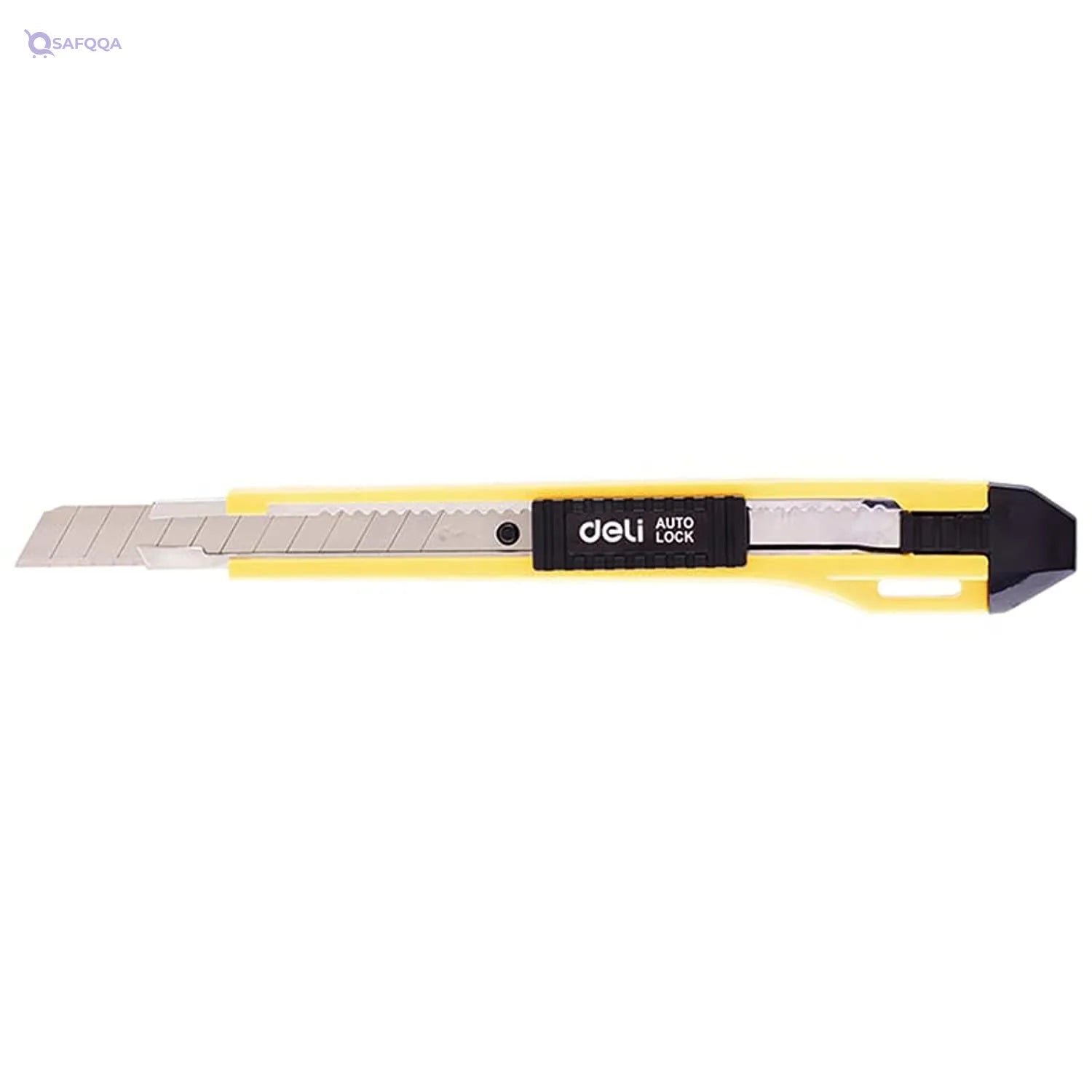 Deli Auto Lock Cutter with Breakable Blade - Safqqa