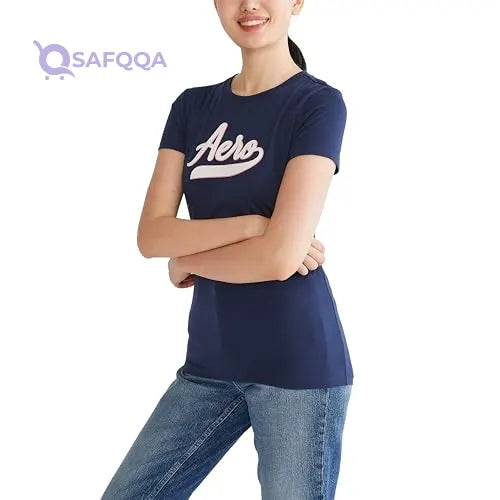 AEROPOSTALE  T-Shirts For Women Relaxed fit suitable for everyday wear. - Safqqa