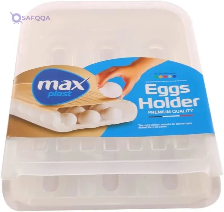 Elyassin Plastic Egg Organizer Made from durable and high-quality plastic - Safqqa