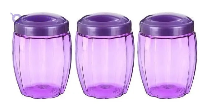 elyassin 3-piece spice jar set  • Durable and high-quality construction. - Safqqa