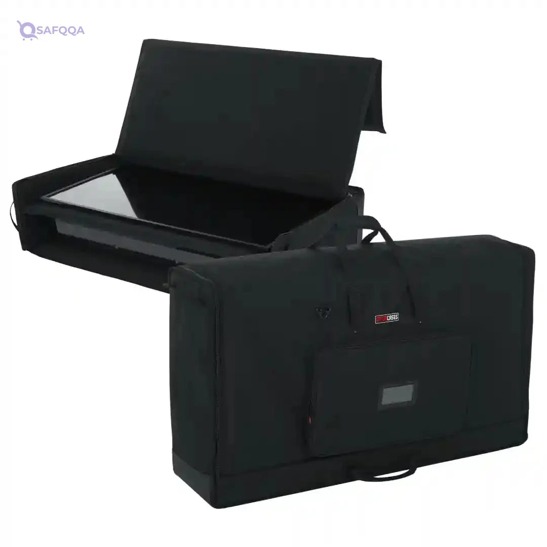 Gator Cases Padded Nylon Dual Carry Tote Bag for Transporting (2) LCD Screens, Monitors and TVs Between 40" - 45", (G-LCD-TOTE-LGX2) - Safqqa