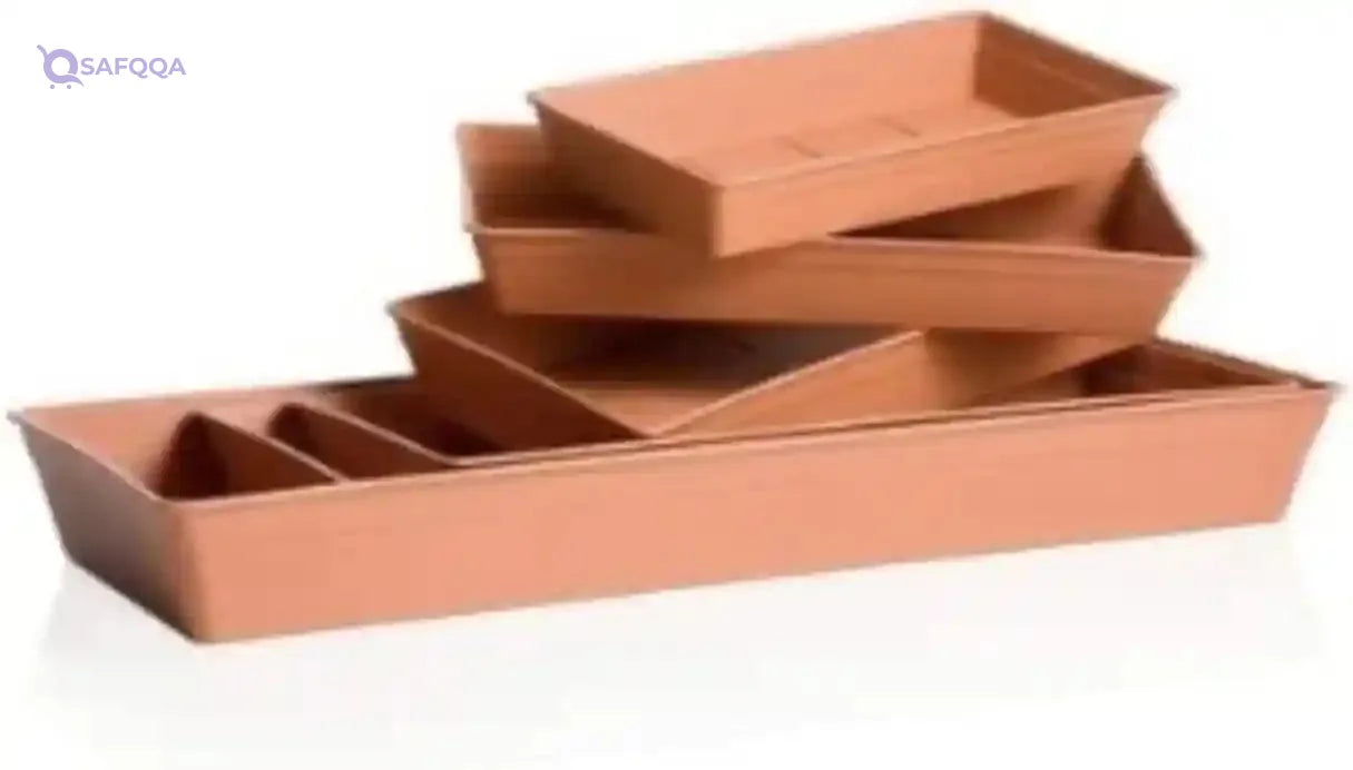 Bama Rectangular Saucers 20090 30 Cm, Made In Italy - Safqqa Egypt