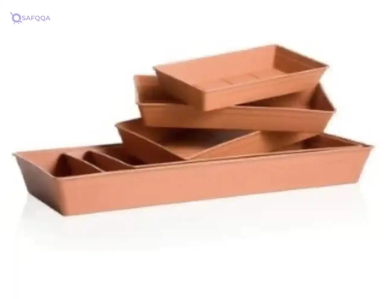 Bama Rectangular Saucers 20090 30 Cm, Made In Italy - Safqqa Egypt