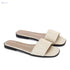 womens Braided Flat Slipper Flip-Flop - Safqqa Egypt