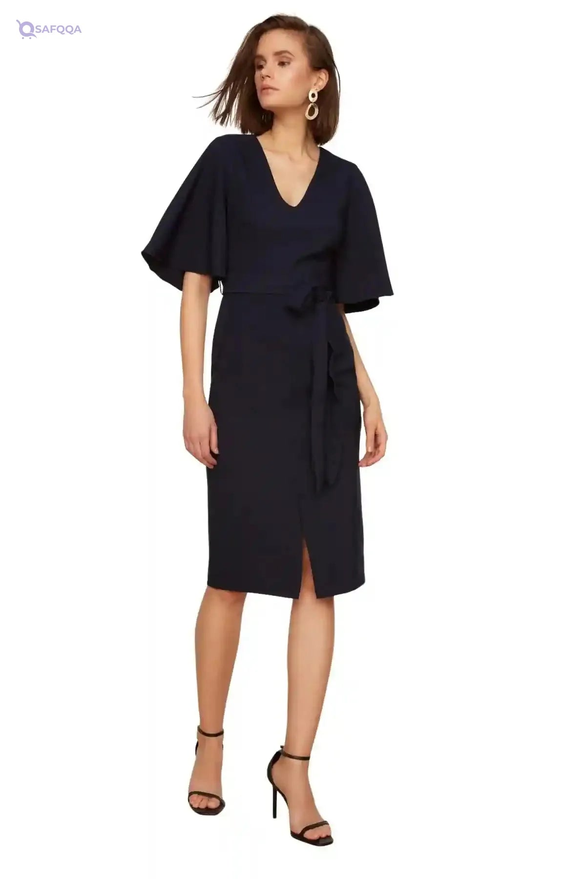 Trendyol Women Belted Dress - Safqqa