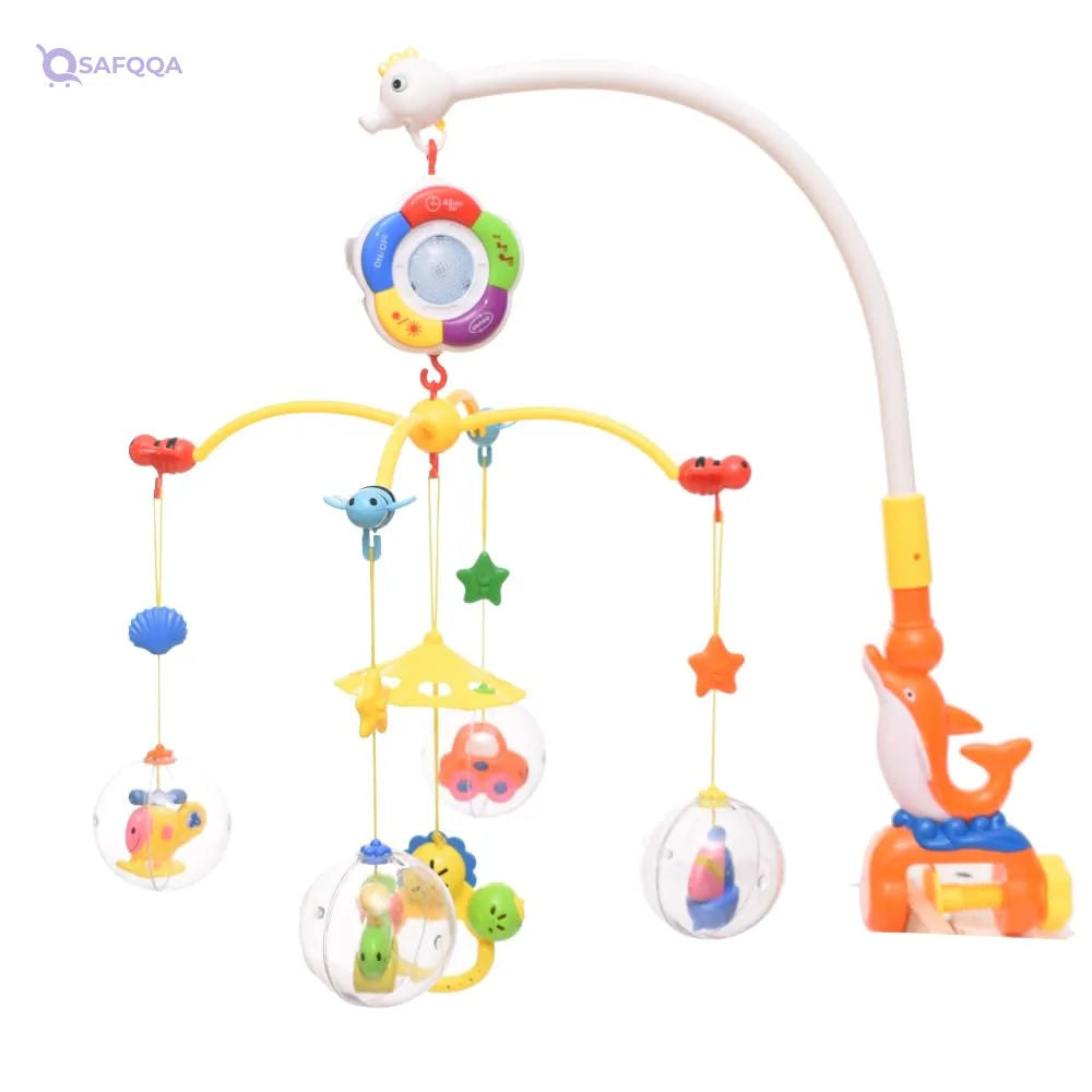 Baby Mobile Toy – Hanging Crib Activity - Safqqa