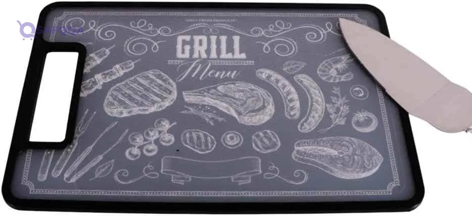 Herevin Decorated Cutting Board Set – 3 Pieces, 19.5 x 29.3 cm, with Handles - Safqqa
