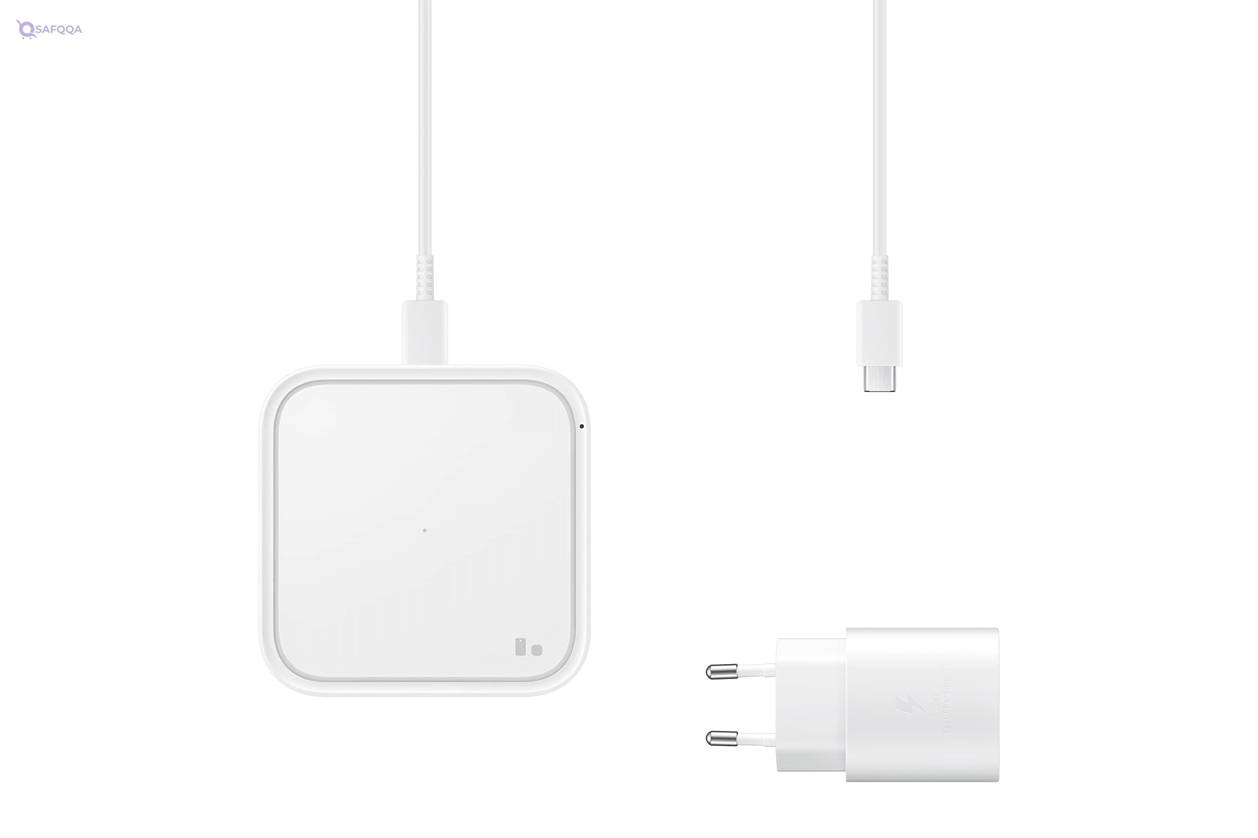 Samsung Official 15W Wireless Charging Pad White - Safqqa
