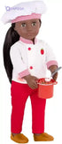 Toys Our Generation 18" Chef Doll with Play Food Accessories - Safqqa