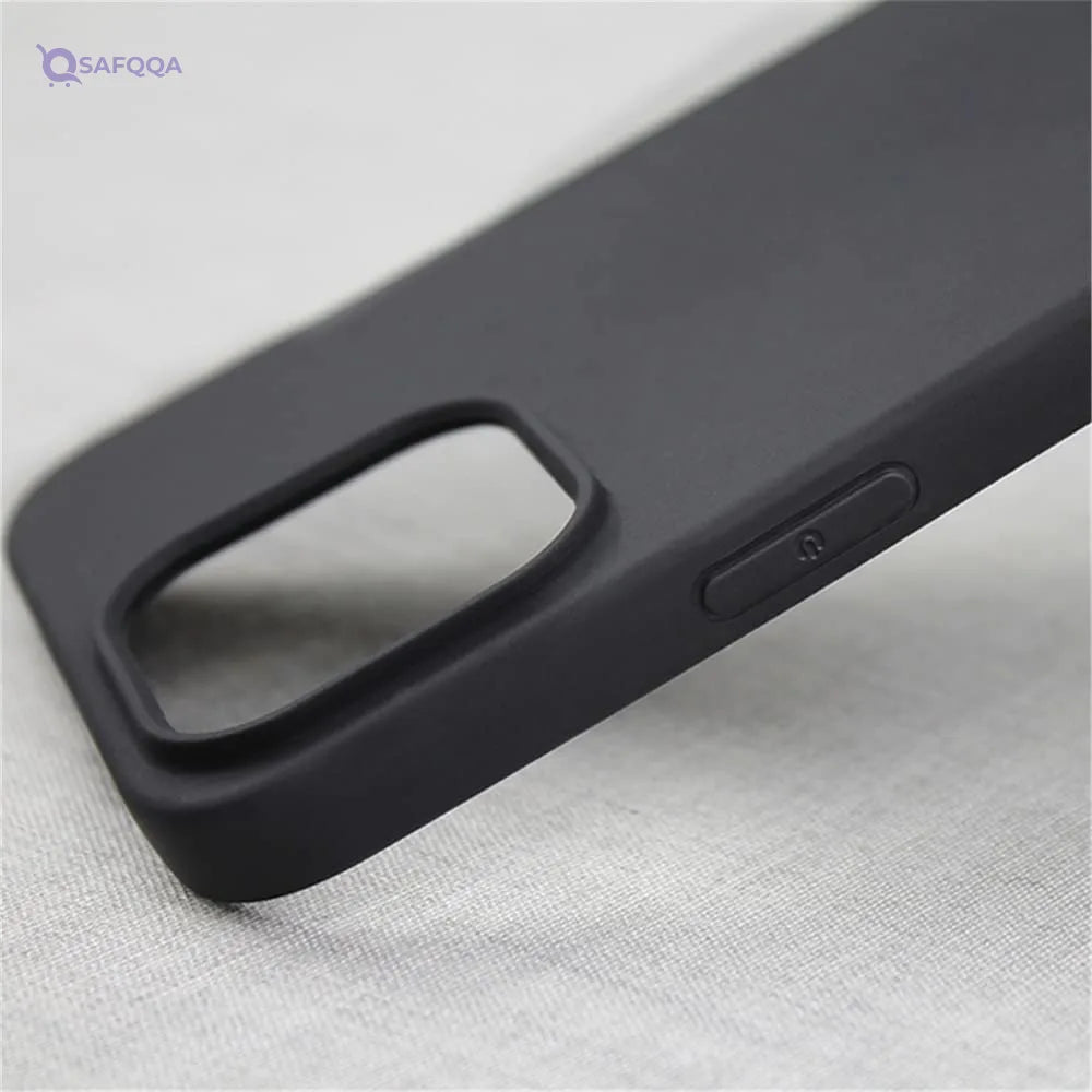 GXFCZD Case for iPhone 12 pro max, 6.7-Inch, Silky-Soft Touch, Full-Body Protective Case, Shockproof Cover with Microfiber Lining - Safqqa