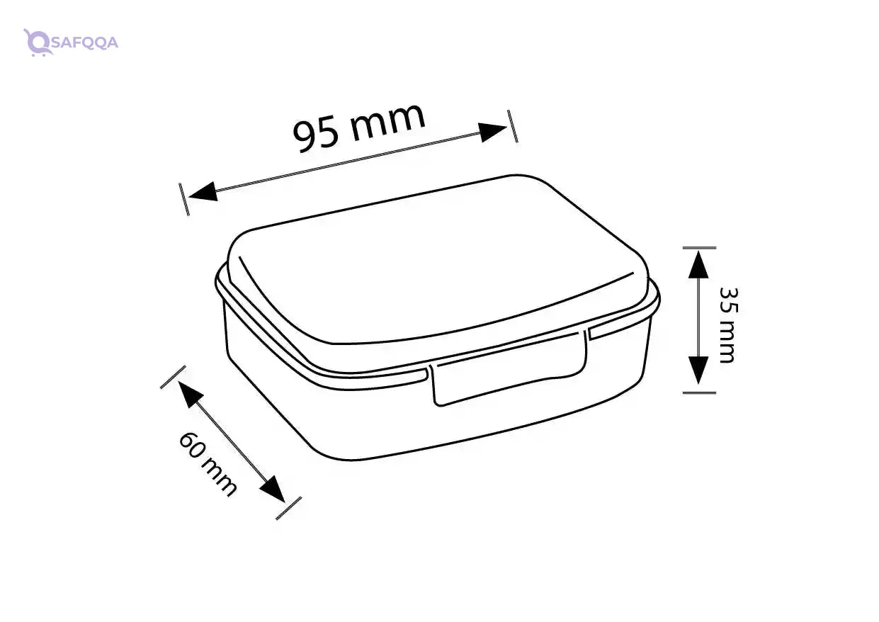 Mintra Lunch Boxes food-safe plasti - Safqqa