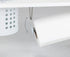WENKO Blanco Kitchen Shelf with Roll and Utensil Holder, 55x21x18cm - Safqqa