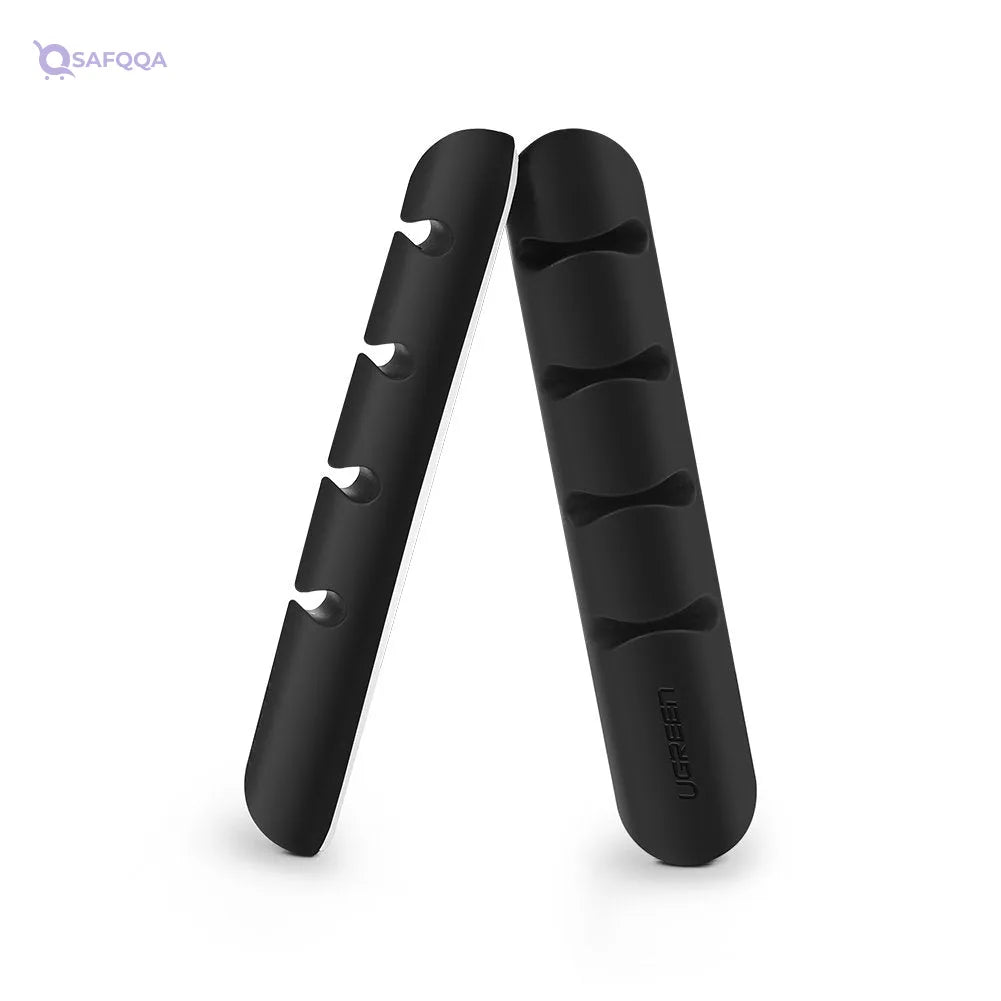 UGREEN Cable Clips Holder 2Pack Desktop Cable Management System Cable Organizer For Power Cords And Charging Cables - Safqqa