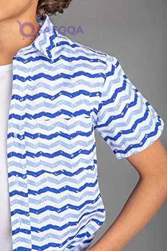 CONCRETE Boys' Printed Shirt - Safqqa Egypt