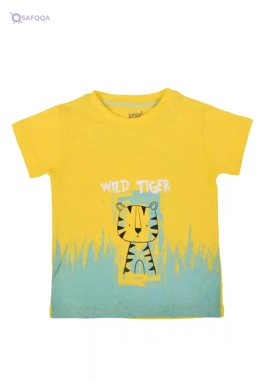 junior Baby Boys Short Sleeve T-Shirts - Safqqa Egypt