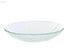 Rosa Trunky Bowl Glass, 22 cm - Safqqa