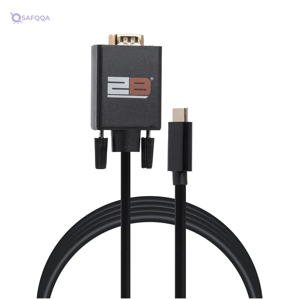 2B  Computer Cables - 1.8M - Black - Safqqa