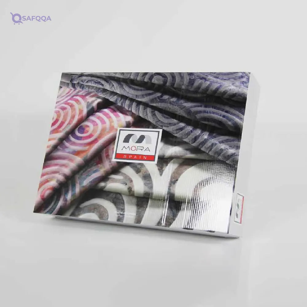Mora blanket Made in Spain.• Provides excellent warmth for all seasons - Safqqa