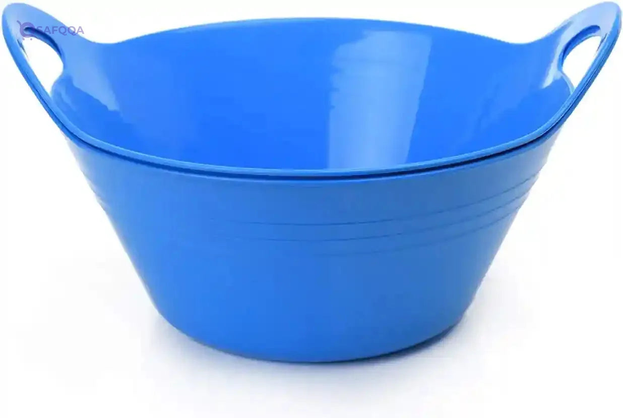 Mintra Home Plastic Bowls with Handles – Medium 1.8L (2 Pieces) - Safqqa
