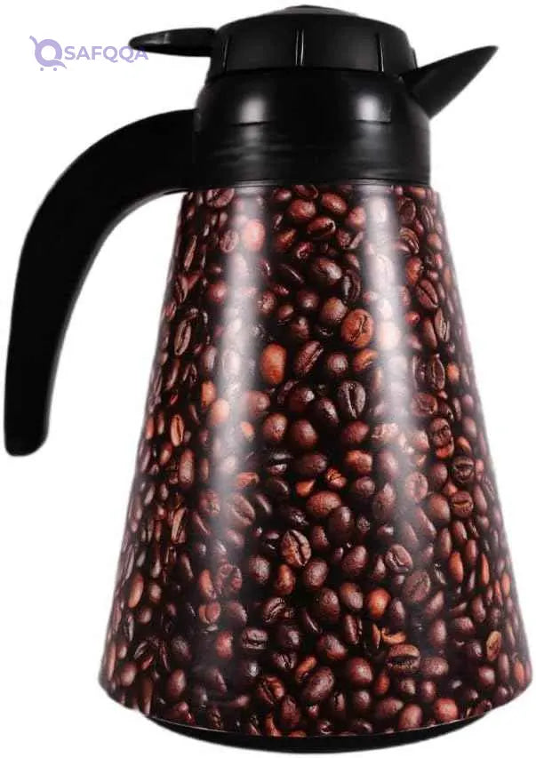 Herevin Conical Vacuum Flask – 1.2L Stainless Steel, - Safqqa