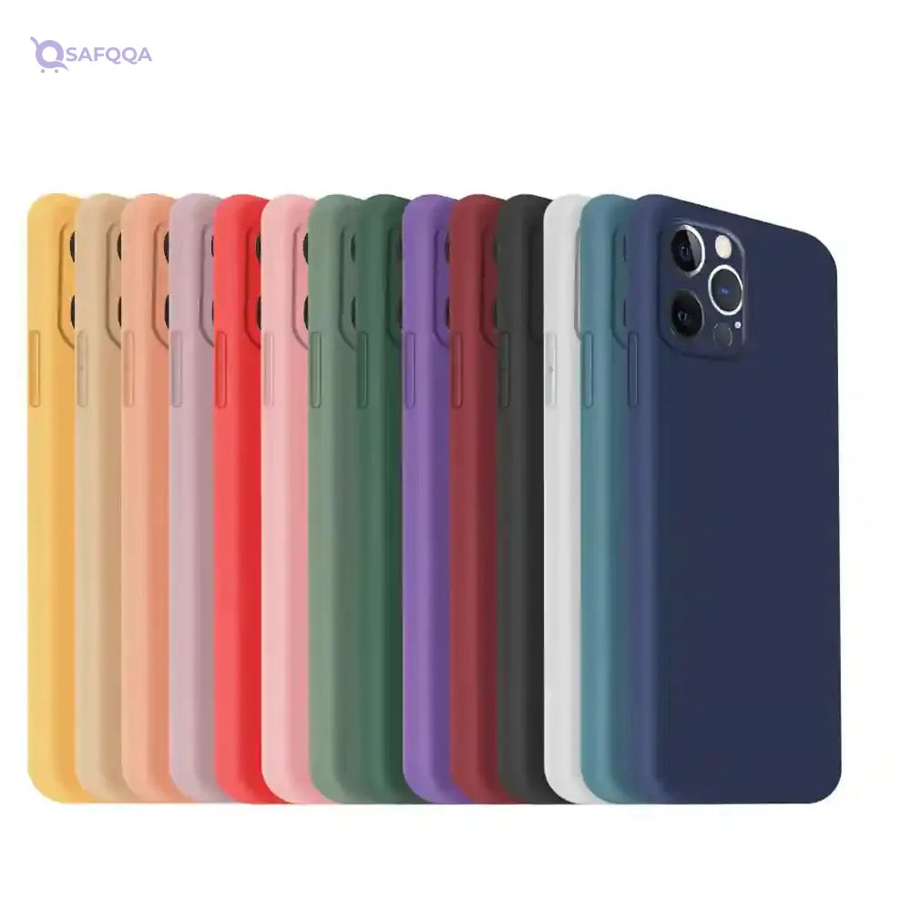 Case for iPhone 13pro max, 6.7-Inch, Silky-Soft Touch, Full-Bodypro maxtective Case, Shockproof Cover with Microfiber Lining (claret) - Safqqa Egypt