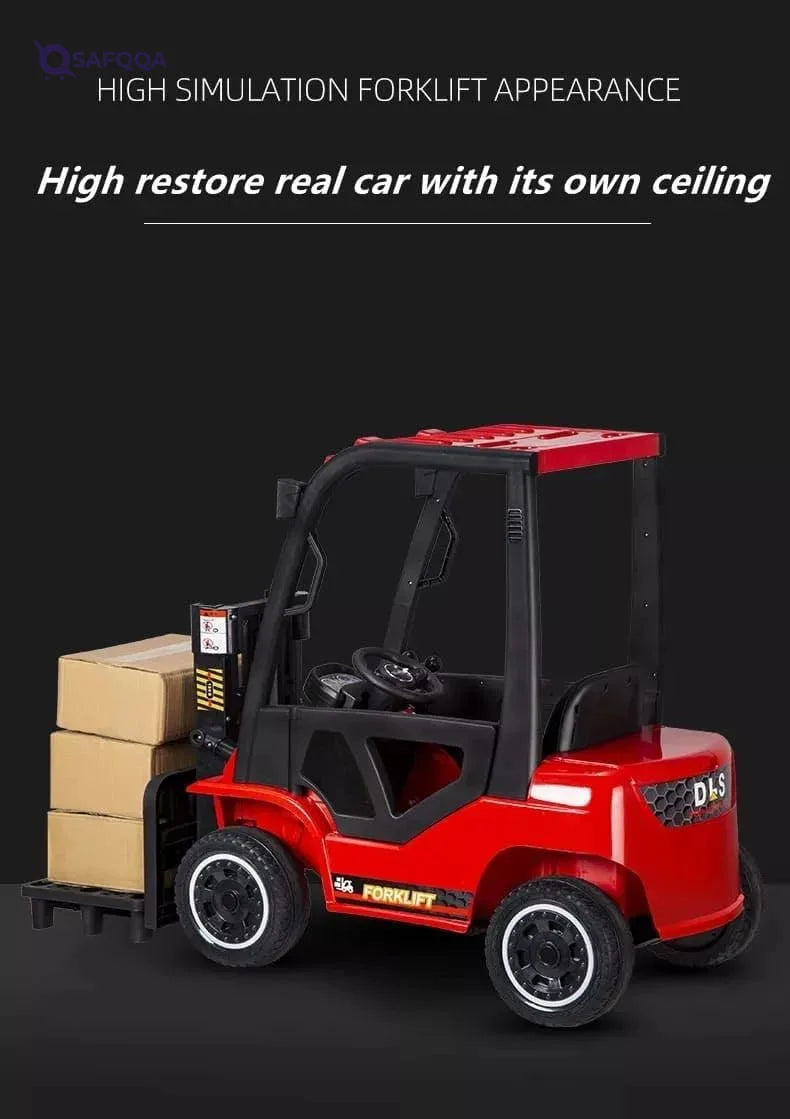 Electric Ride-On Lift Machine for Kids – Fun & Interactive Toy - Safqqa