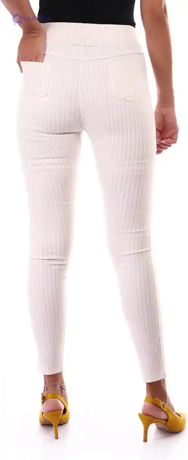 ESLA Women's Pants - Beige (R91783119) - Safqqa Egypt