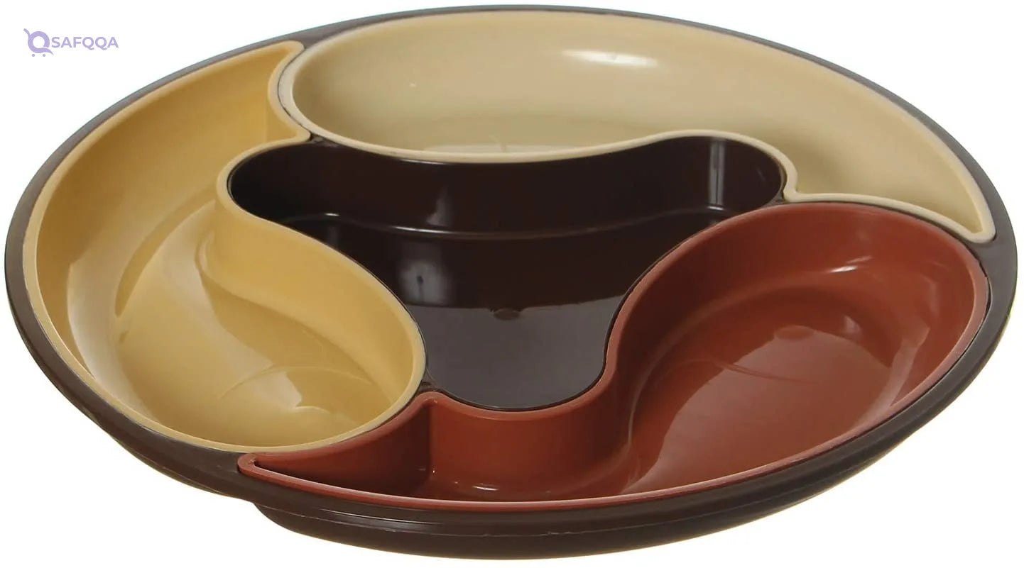 Elyassin Snacks And Nuts Plate Practical and easy-to-use design - Safqqa