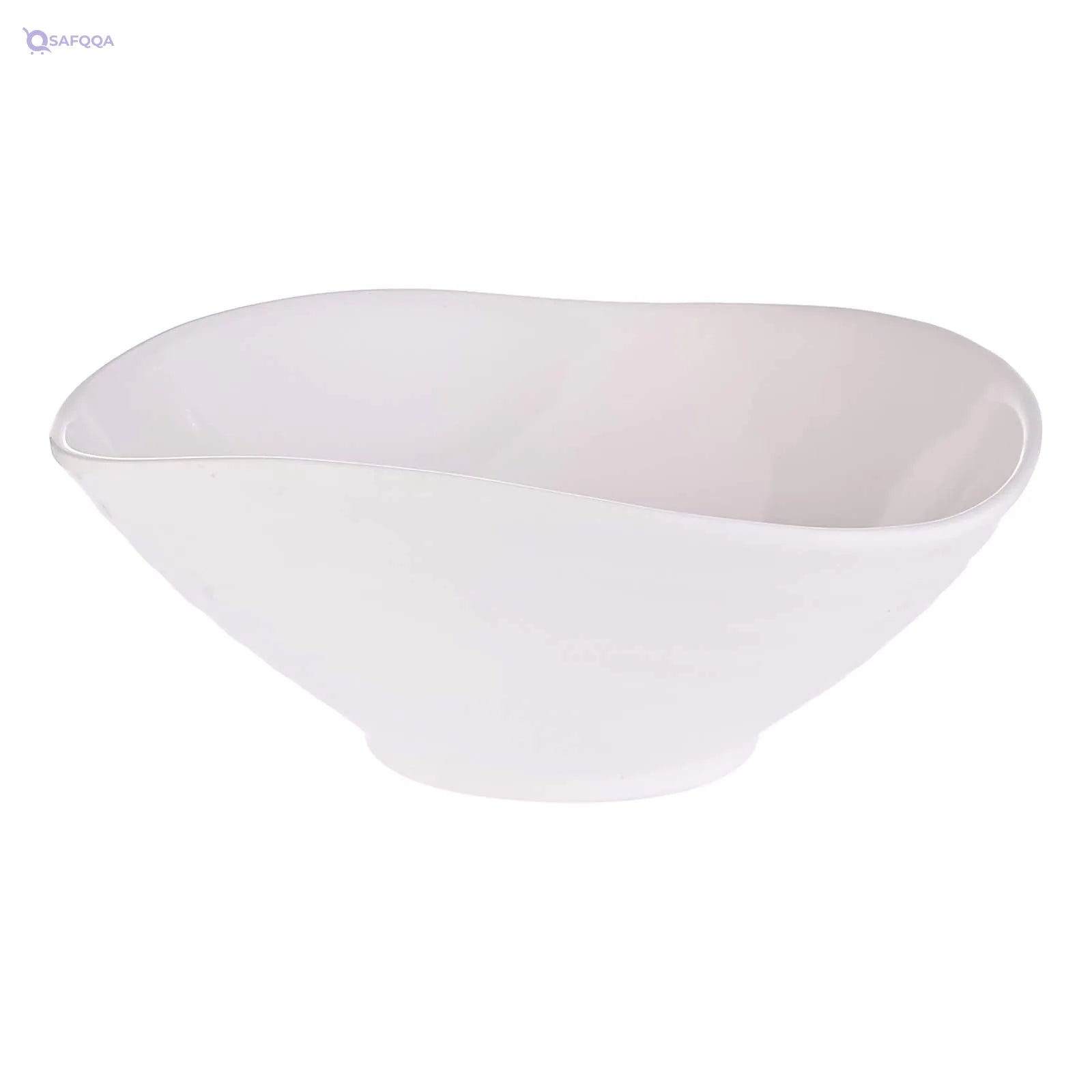 Servewell Melamine Bowl-6.3" White - Safqqa