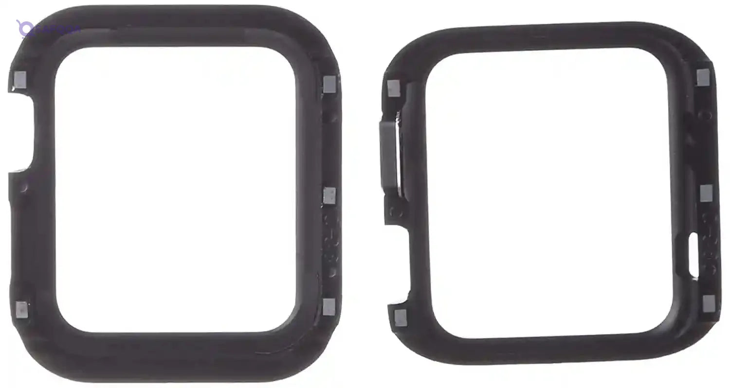 Magnetic metal watch cover, 38 mm - black - Safqqa Egypt