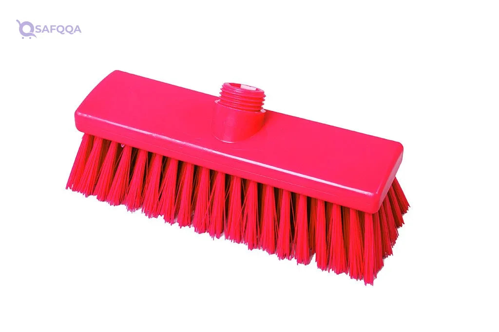 Maya Washing Brush Flagged Soft (225 x 60 mm) Red 15011 - Safqqa
