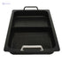 AMT Rectangular Casserole Molten Aluminum Grill Black – Divided + Plain + Hand Grill - Safqqa