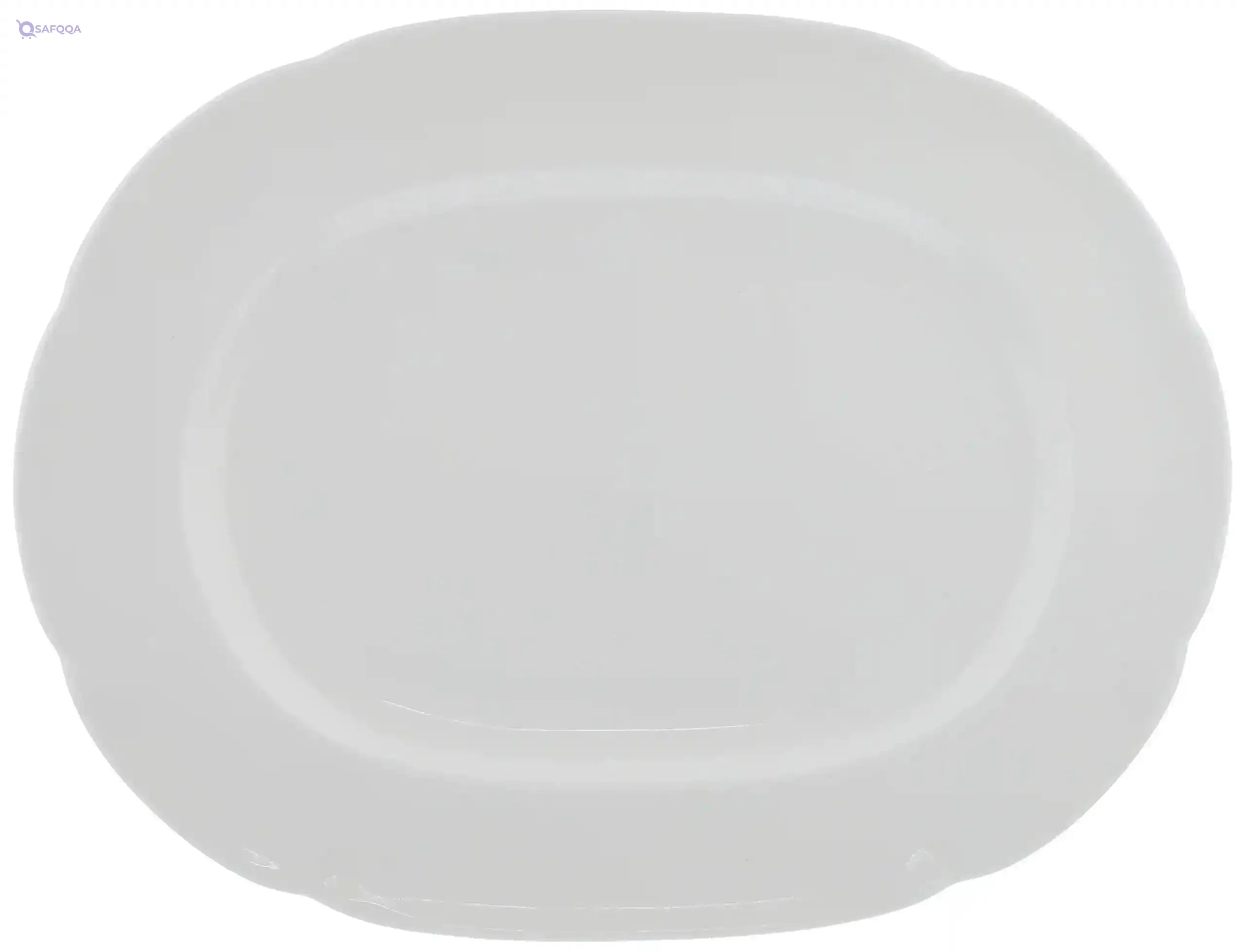 Royal Porcelain - Oval Platter 32.5 CM- White - Safqqa Egypt
