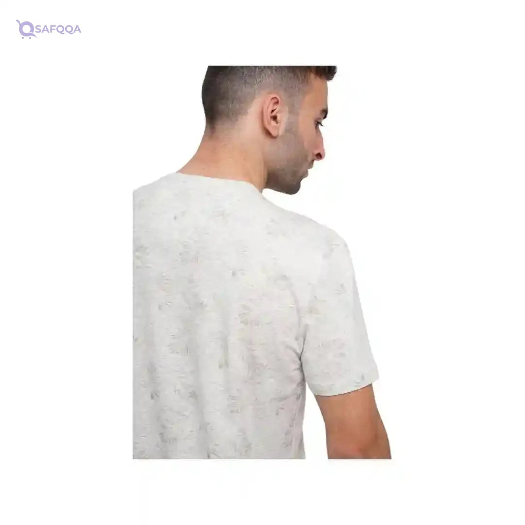 Voy Mens Slim Flory T-Shirt - Safqqa