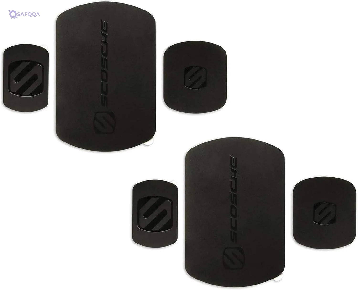 Scosche MagicMount Phone Replacement Plate Kit – Extra Strength Magnetic Hold - Safqqa