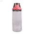 Herevin Measure Cup Canister - 1.46L Capacity, Salmon, Transparent Lid, Measurement Markings, Made in Turkey (Kitchen, Baking, Meal Prep) - Safqqa Egypt