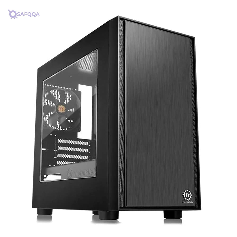 Thermaltake CA-1J1-00S1WN-00 Versa H17 Computer Case Black - Safqqa