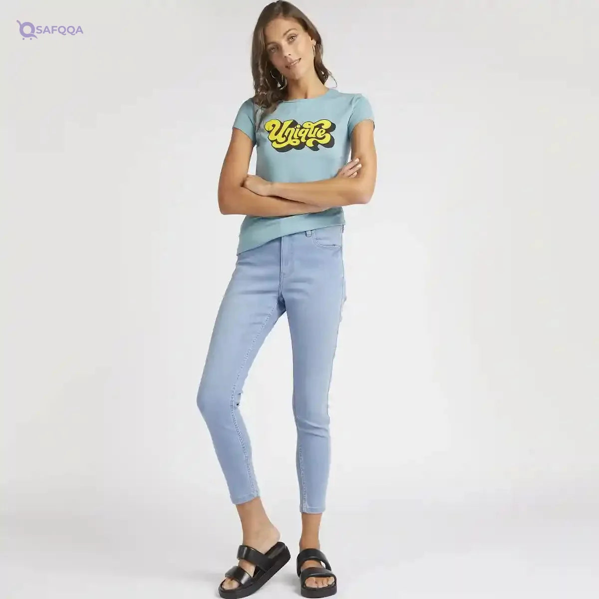 Splash Basic Tshirt For Women - Safqqa Egypt