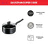 TEFAL G6 Super Cook 18 cm Saucepan with Lid | Non stick | Black - Safqqa
