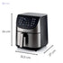 Ariete 4628 AIRY FRYER Metal Air Fryer with Large 7L basket & 12 pre-set programs, Suitable for fried fish, meat, croquettes, chips and breaded foods - Safqqa