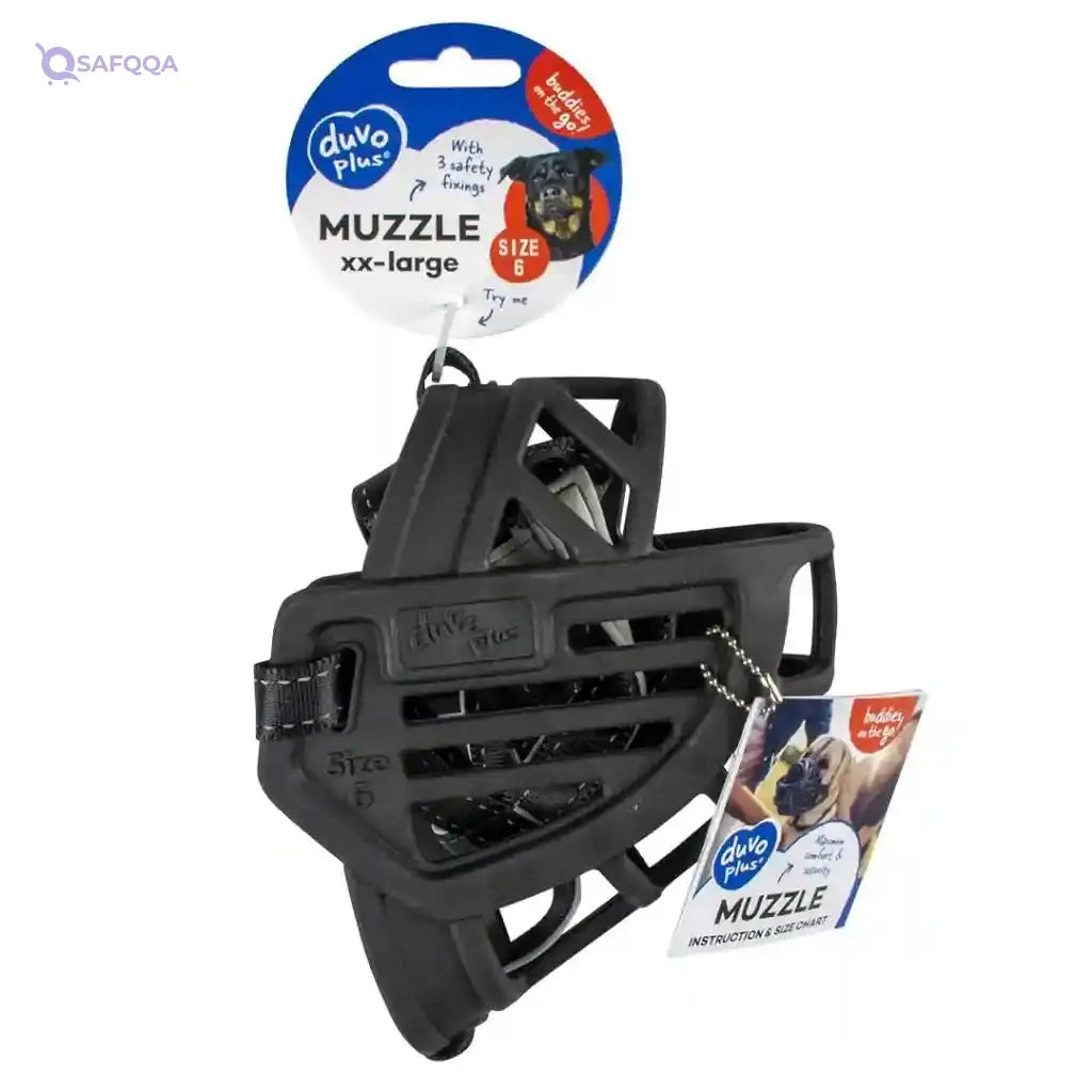 Duvo+ Rubber Dog Muzzle - Safqqa