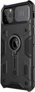 Nillkin iPhone 11 Pro Case Slide Camera Protection Case for iPhone 11 Pro Cover Ring Stand Holder (Black) - Safqqa