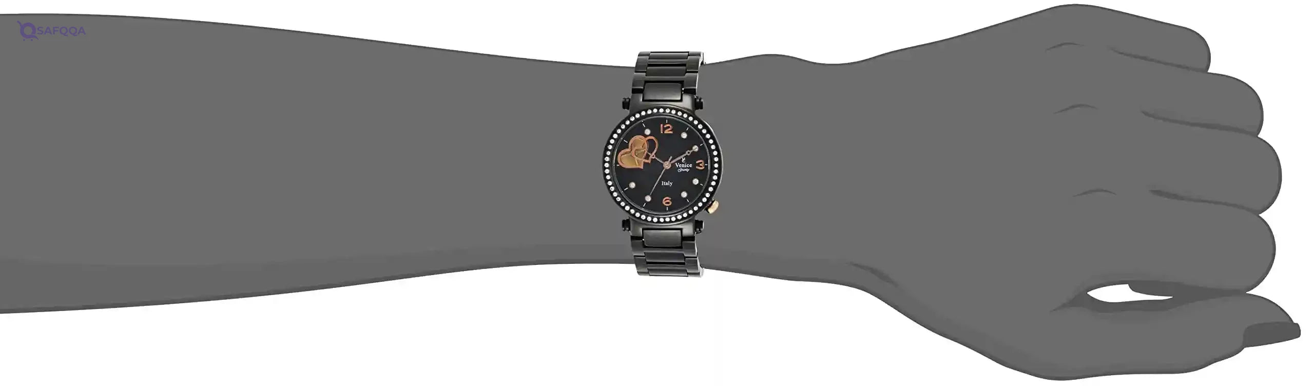 Women’s Casual Metal Strap Analog Watch - Safqqa