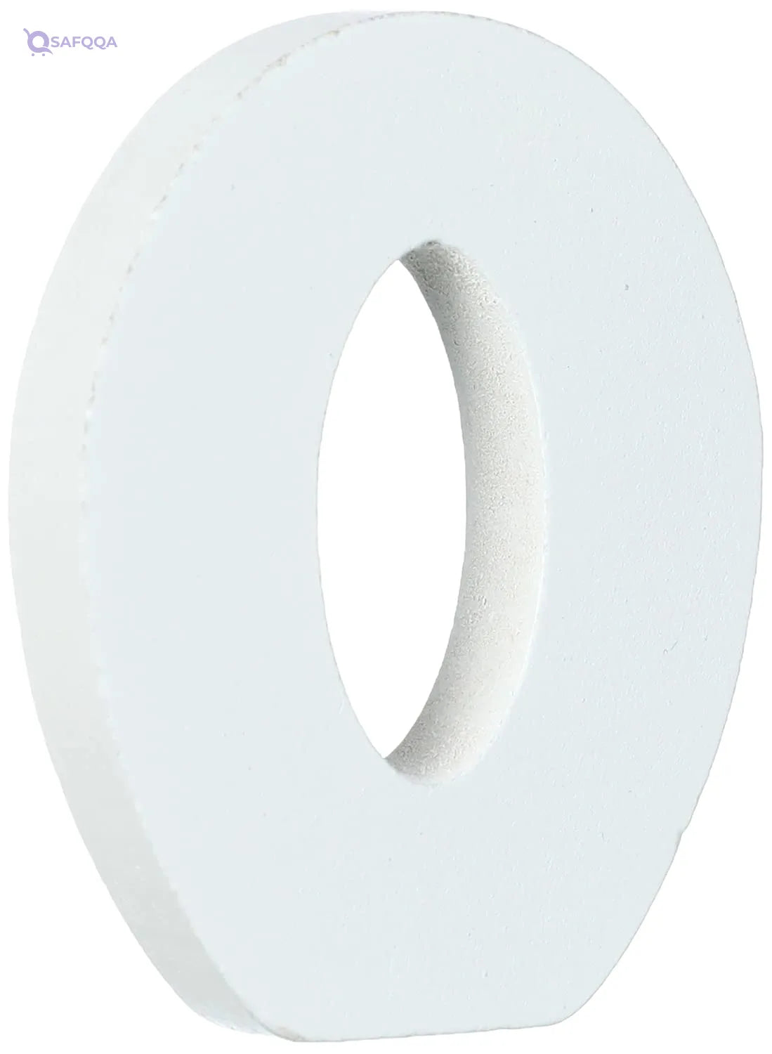 Generic Wood Small Number 0 Shape, • Durable and long-lasting wooden construction - Safqqa
