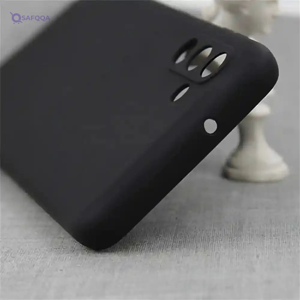 Compatible with Samsung Galaxy A13 5G/A04S Case, Flexible Silicone Protective Phone Case (Black) - Safqqa Egypt