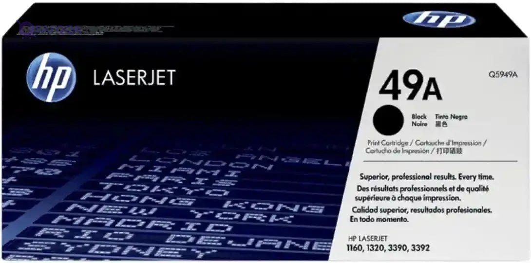 HP Q5949A Leatherjet Print Cartridge 49A - Black- - Safqqa Egypt