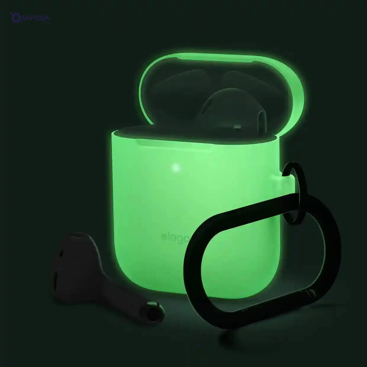 Elago Skinny Hang Case for Apple Airpods Neon Yellow - Safqqa Egypt