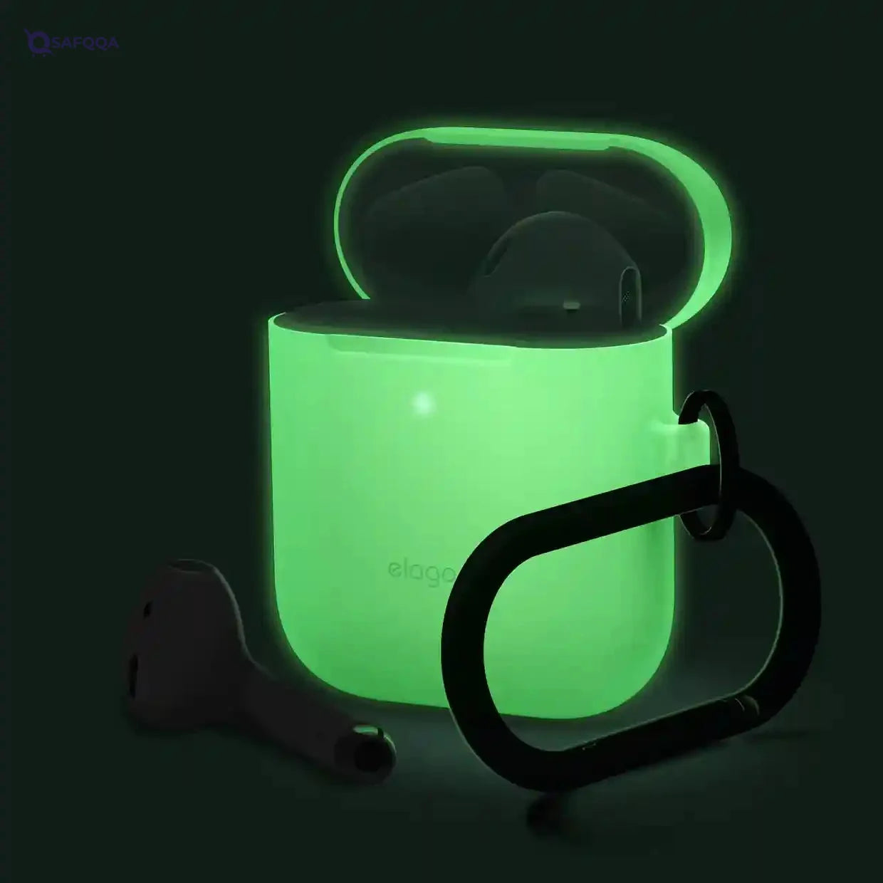 Elago Skinny Hang Case for Apple Airpods Neon Yellow - Safqqa Egypt