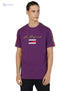 Splash Cotton Letter Print Regular-Fit T-shirt for Men - Safqqa Egypt